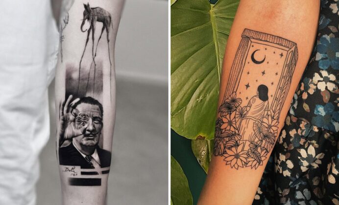 31+ Salvador Dali Tattoo Ideas & Inspiration