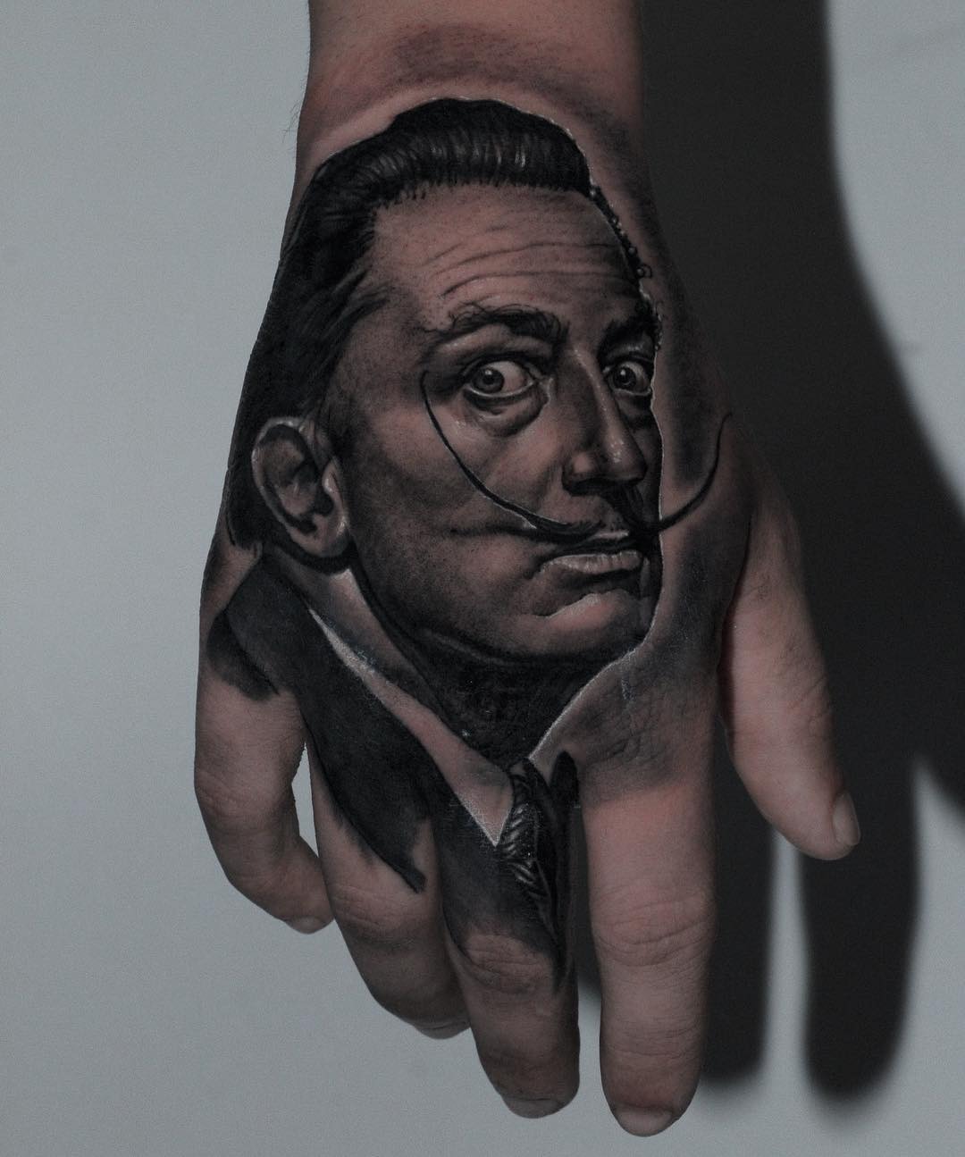 Unique Salvador Dalí-inspired tattoo sleeve design Tattoo Design