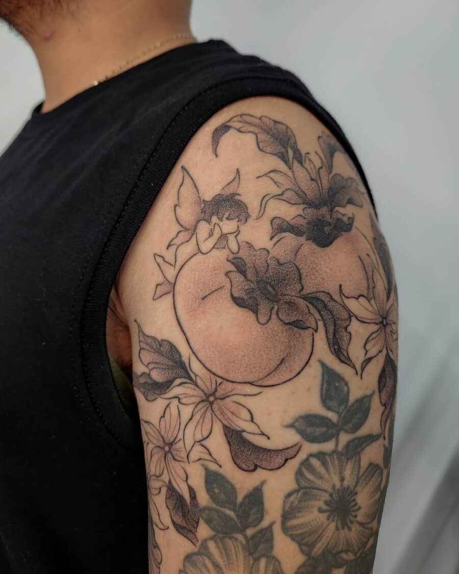 Elegant Sampaguita Tattoos with Intricate Details Tattoo Design