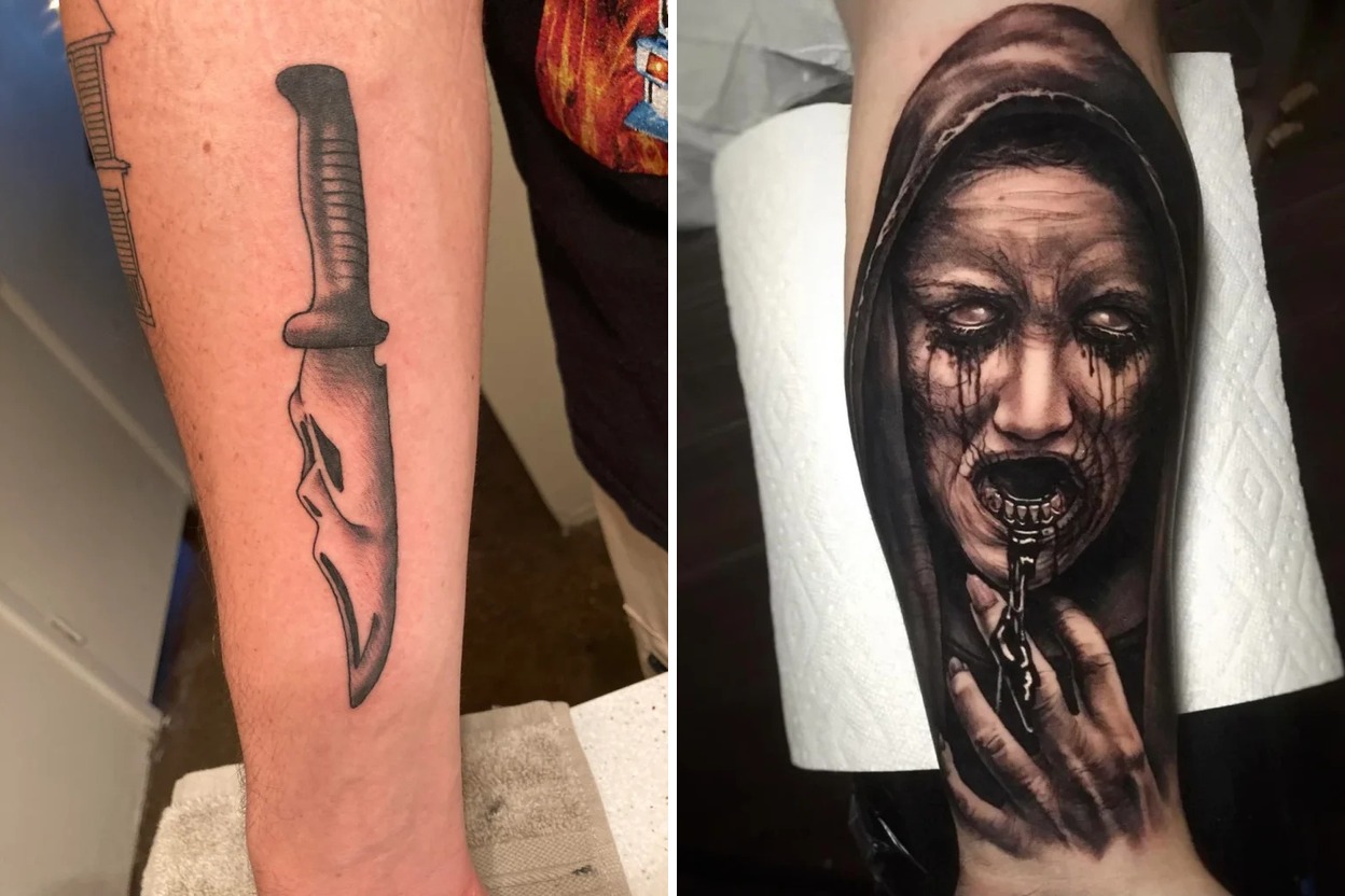 20+ Scary Tattoo Ideas To Inspire Your Next Ink Featured Lookbook Collage