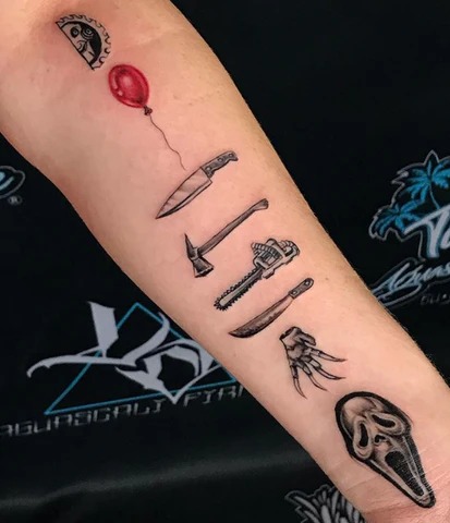 Praying Skeleton Tattoo Design