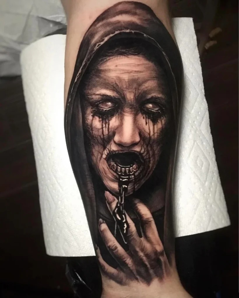 The Weeping Spirit Tattoo Design