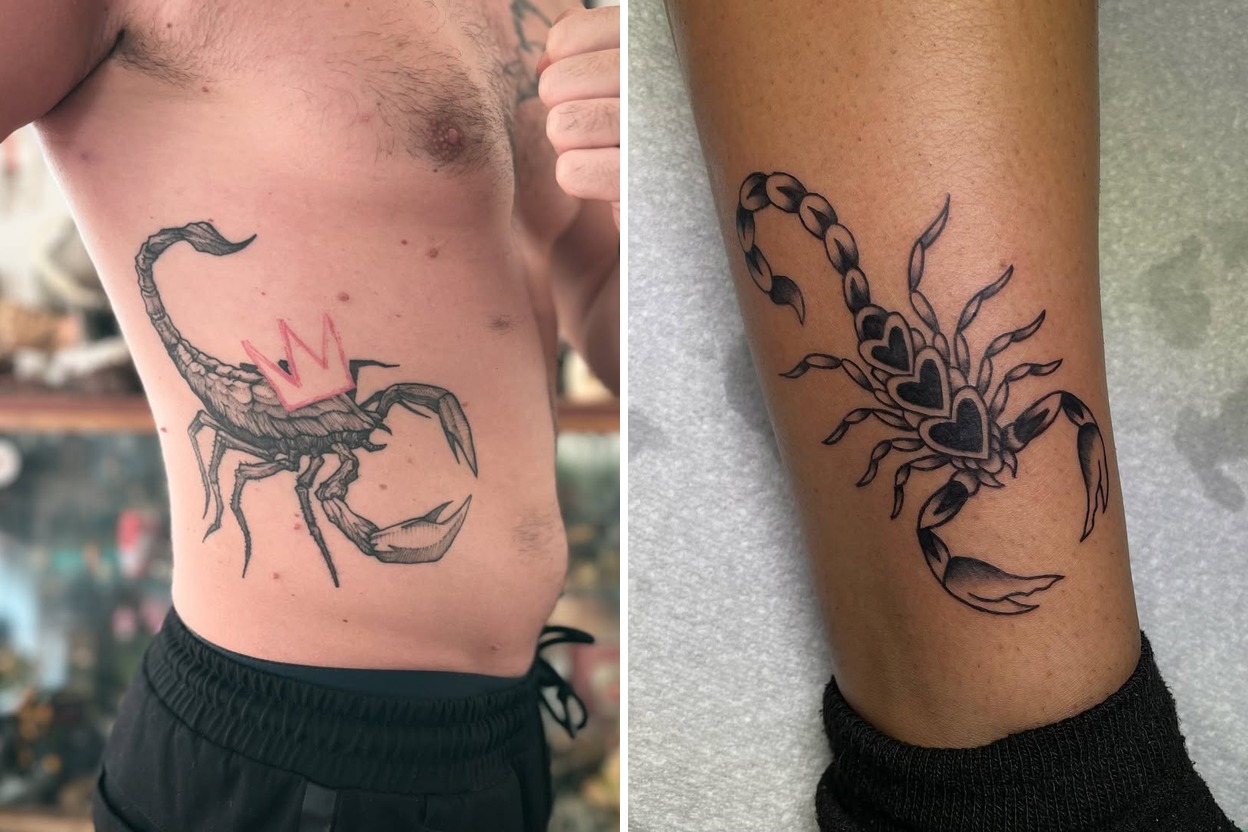 49+ Scorpio Tattoo Ideas With Clean Modern Artistry Featured Lookbook Collage