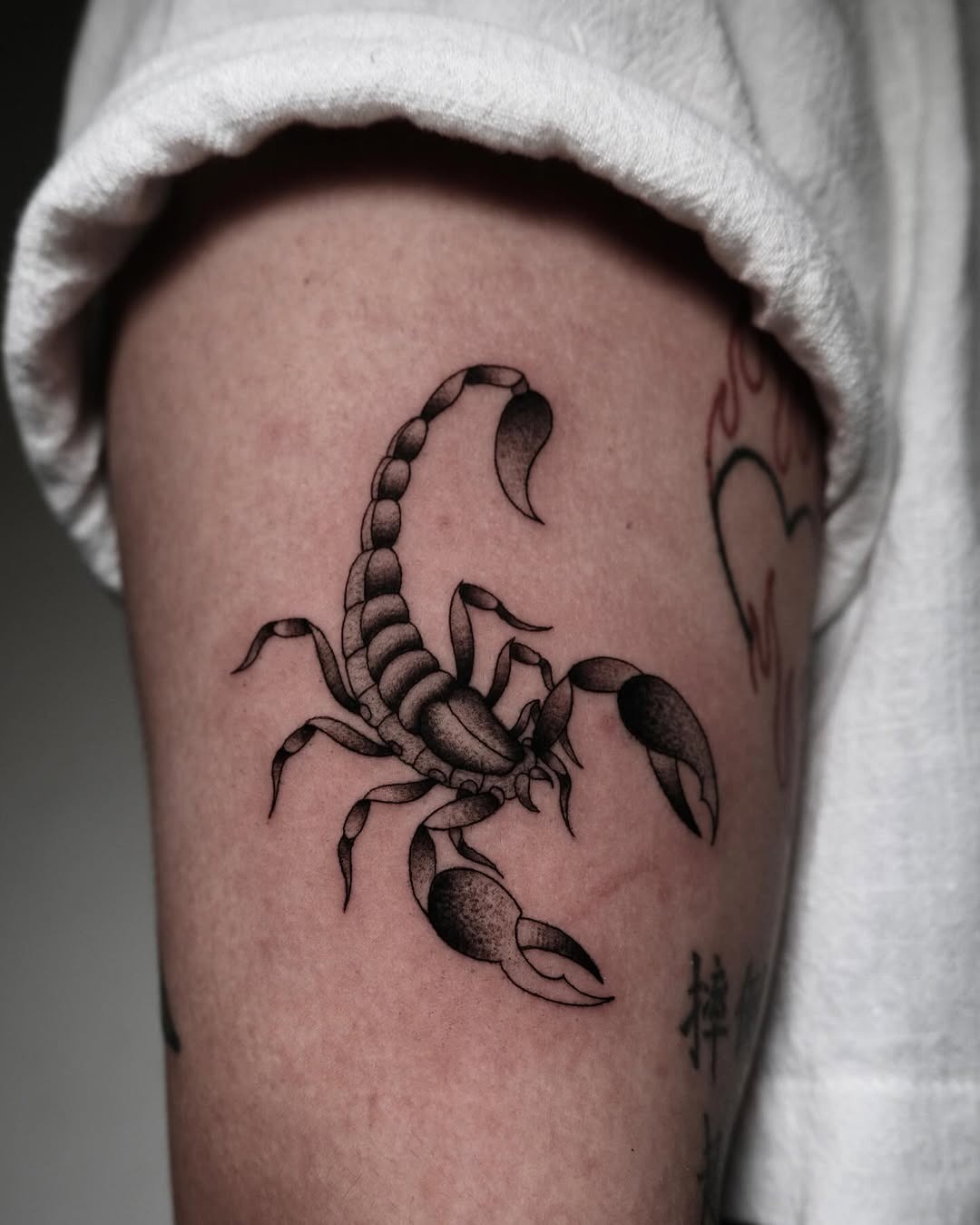 Stunning Scorpio tattoo showcasing intricate detailing. Tattoo Design