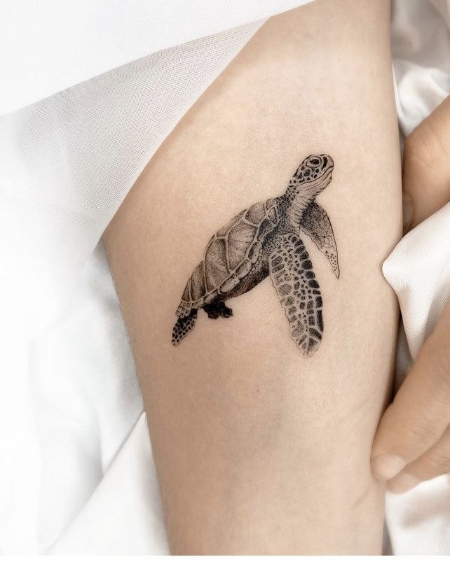 Starfish Sea Turtle Tattoo Tattoo Design