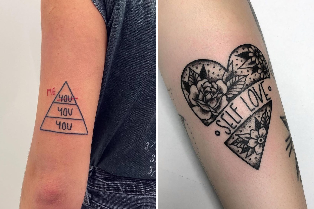 23+ Self Love Tattoo Ideas Full of Meaning and Personal Style Featured Lookbook Collage