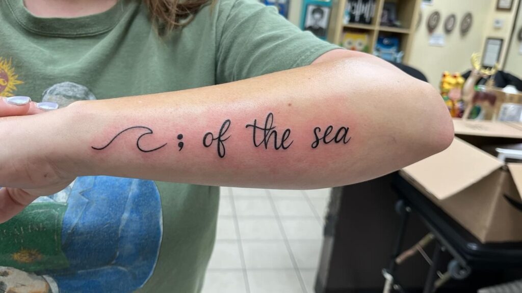 My Story Isn’t Over Semi-Colon Tattoo Tattoo Design