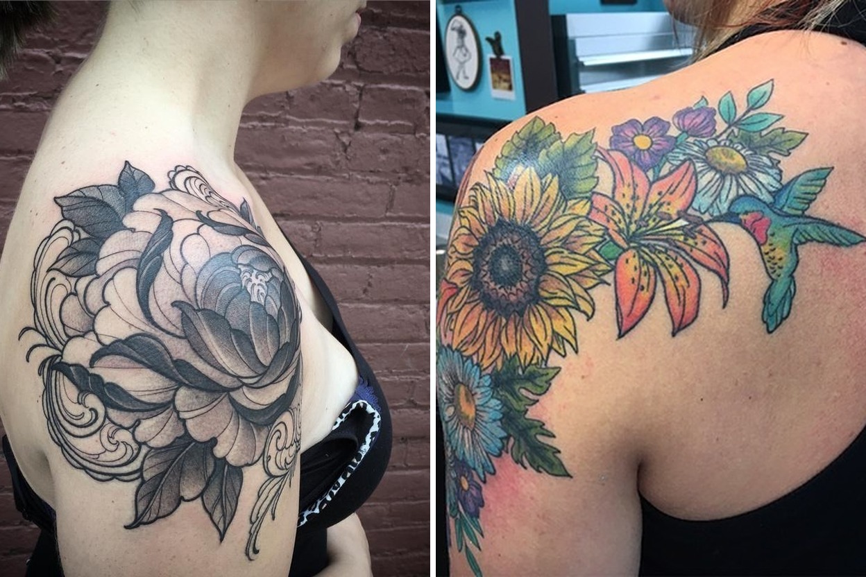 18 Shoulder Cap Tattoos A Beautiful Blend Of Art And Expression Featured Lookbook Collage
