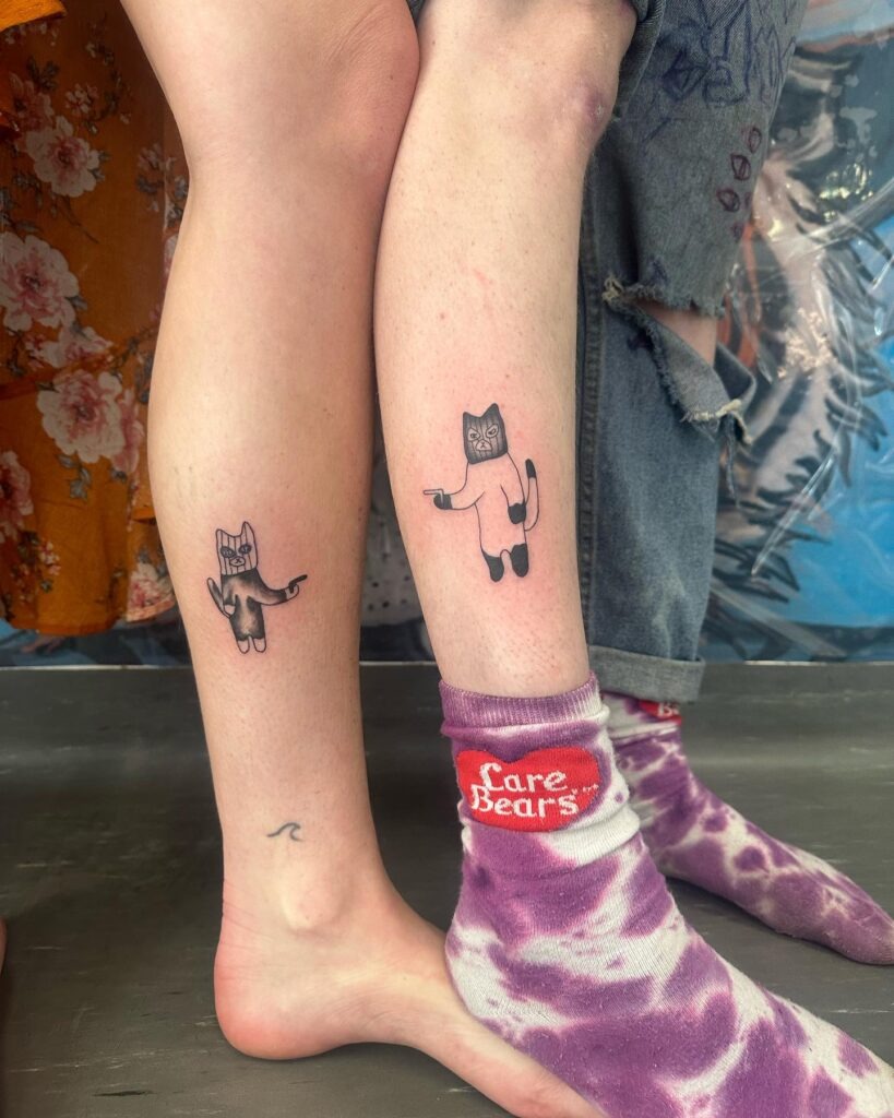 Playful Cat Burglar Tattoos Tattoo Design