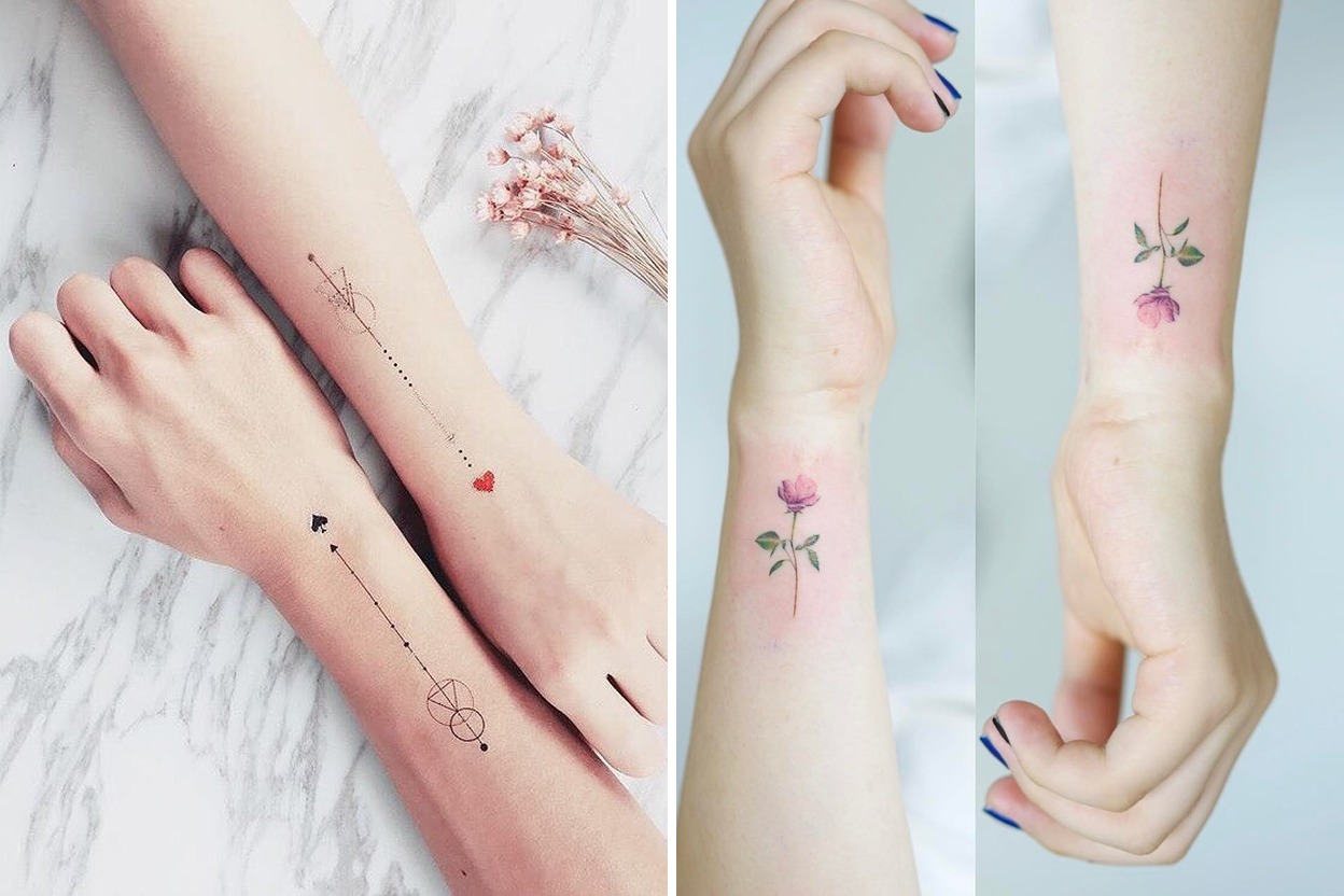 58 Meaningful Sister Tattoo Ideas To Celebrate Lifelong Bonds Featured Lookbook Collage