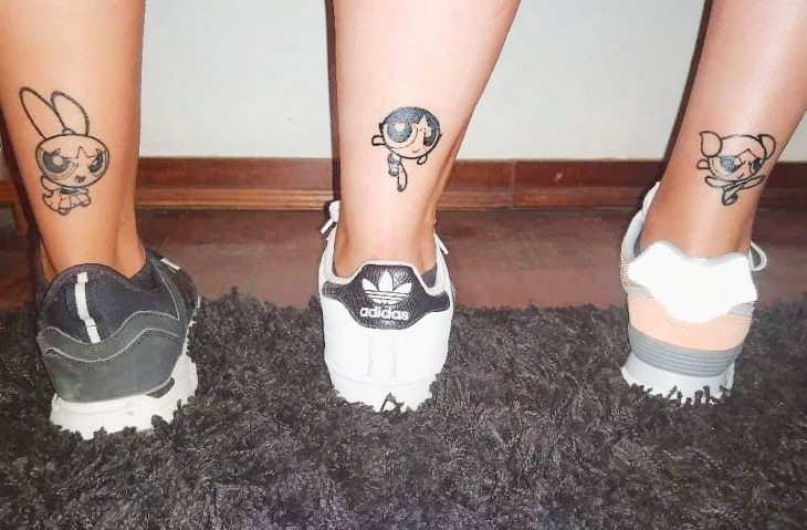 PowerPuff Girls Triple Sister Tattoos Tattoo Design
