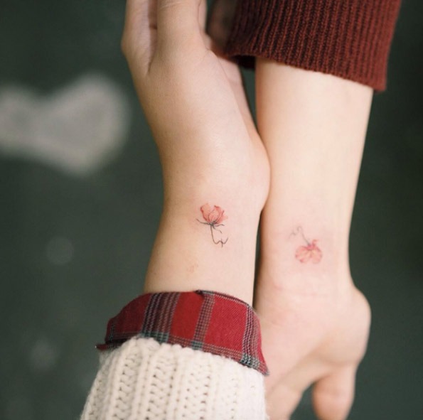 Small Flower Wrist Tattoo Design Tattoo Design