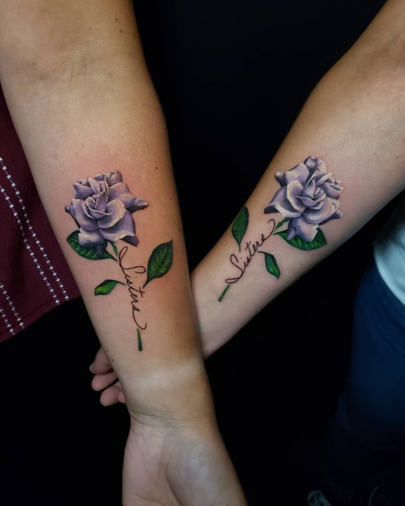Balanced Hearts Tattoo Design