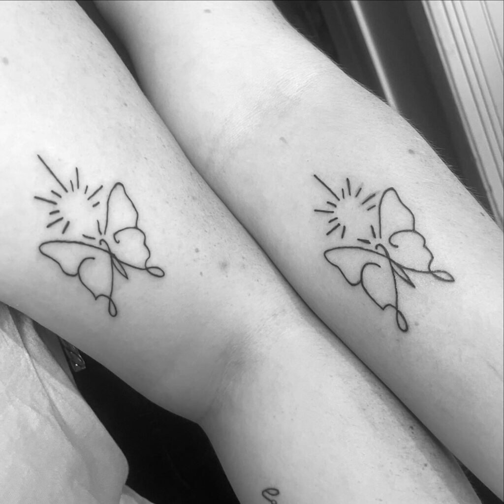 Celestial Sisters Tattoo Design