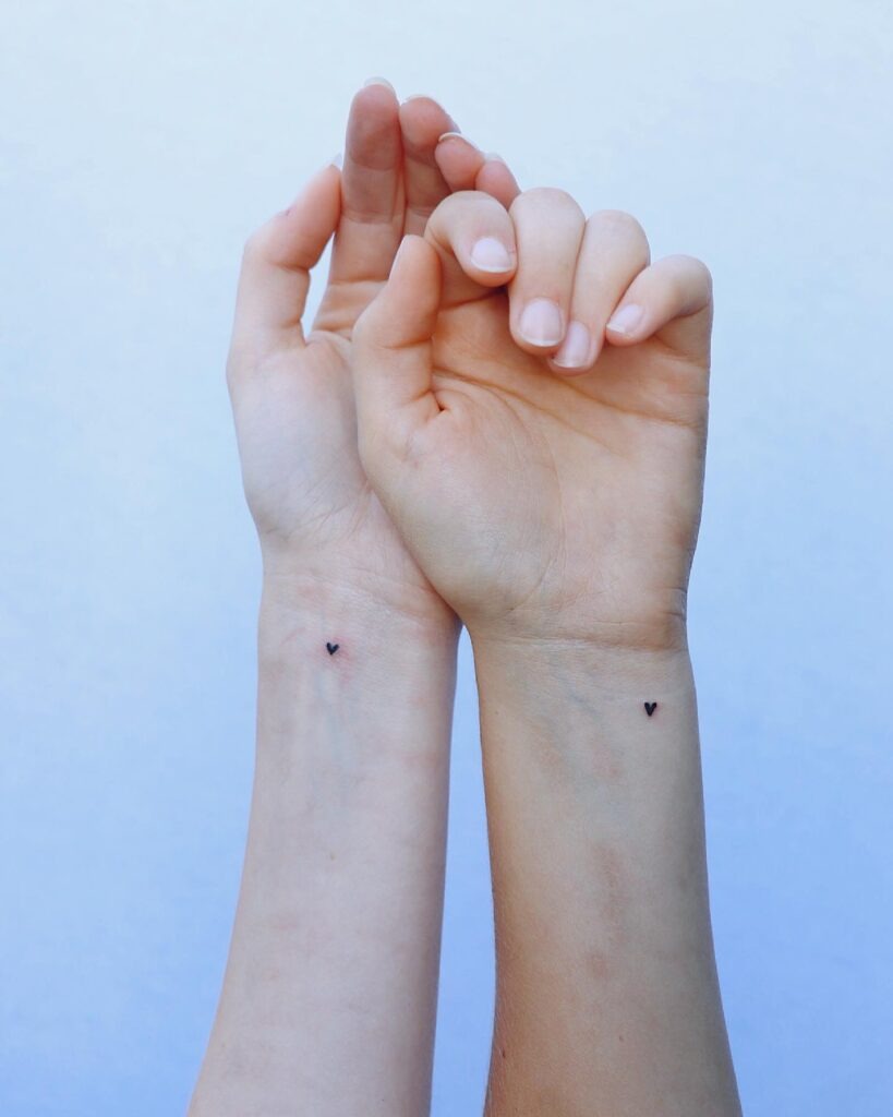 Cute Tattoo Ideas for Sisters Tattoo Design