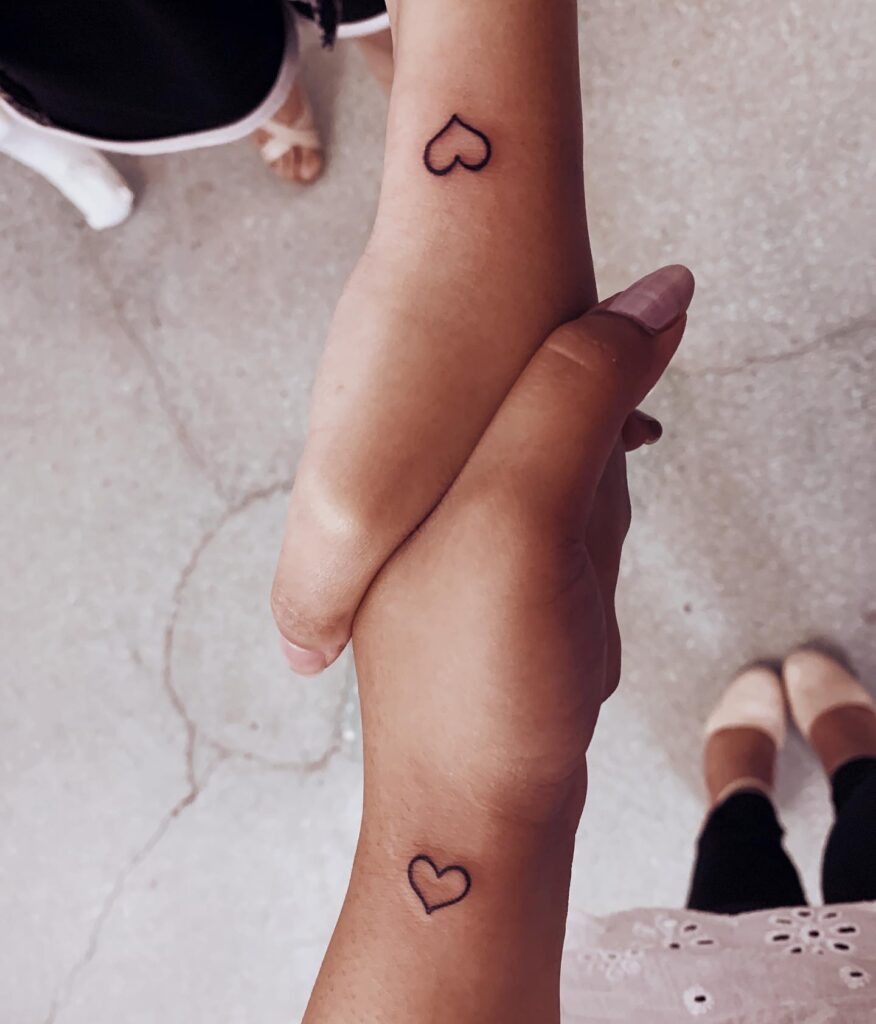 Quirky Sisters Tattoo Design