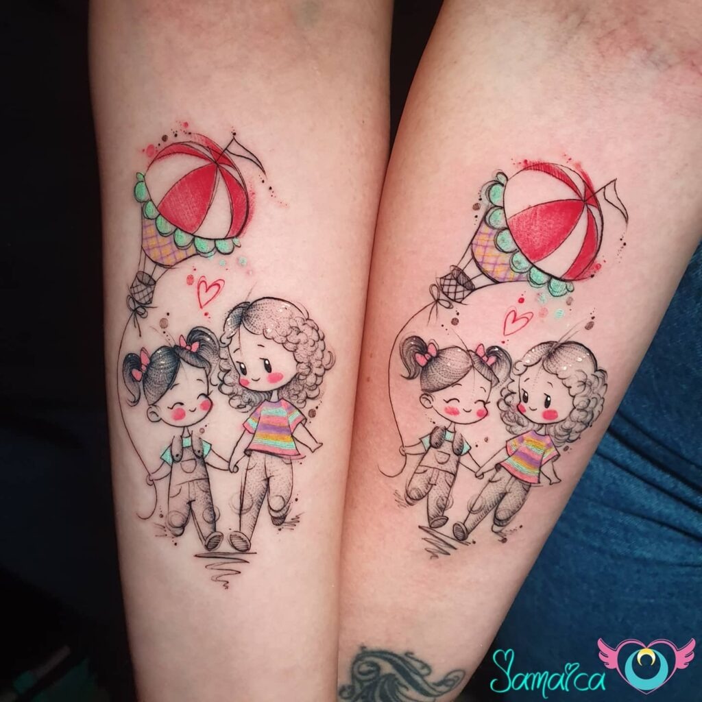 Roses in Bloom Tattoo Design
