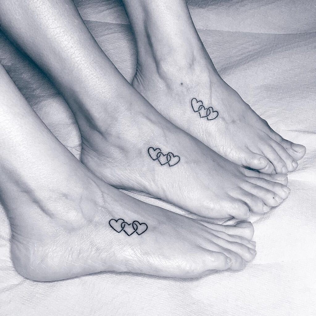 Tangled Hearts, Strong Bond Tattoo Design