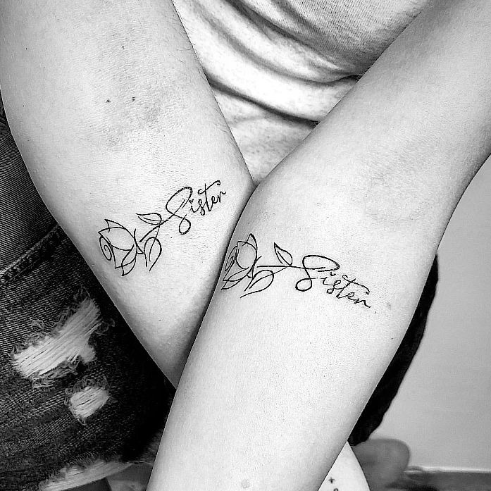 Watchful Eyes, Sisterly Connection Tattoo Design