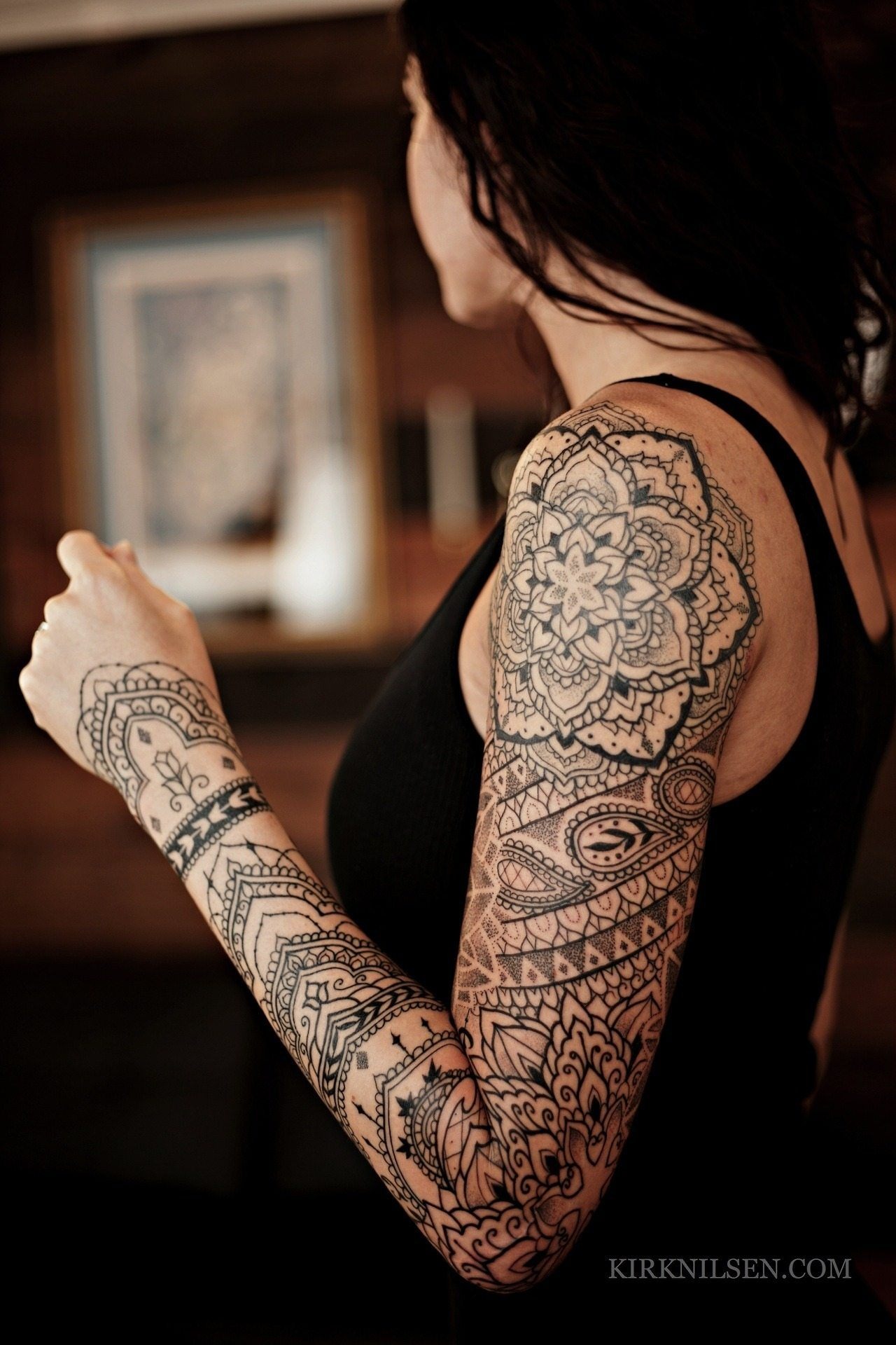 Hand TattoosDesign: Mandala and Paisley Lace Full Sleeve Tattoo Tattoo Design
