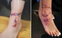 65+ Small Ankle Bracelet Tattoo Ideas & Inspiration