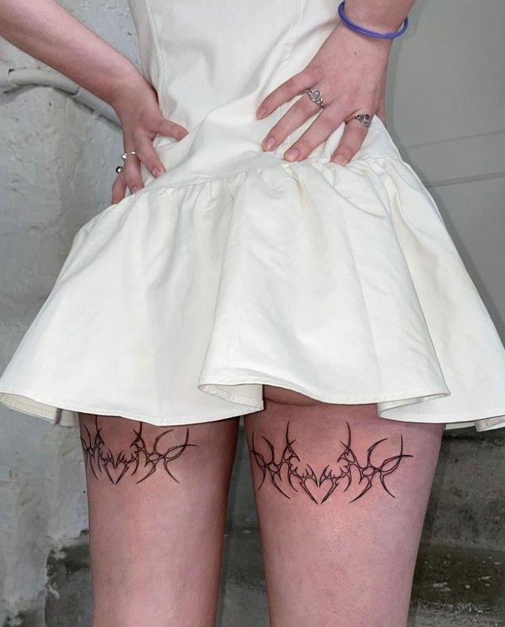 Detailed Insect Trio Tattoo Design