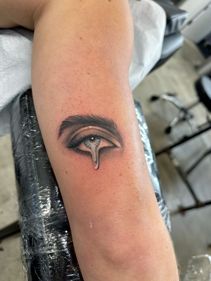 The Billie Blue Eye Tattoo Design