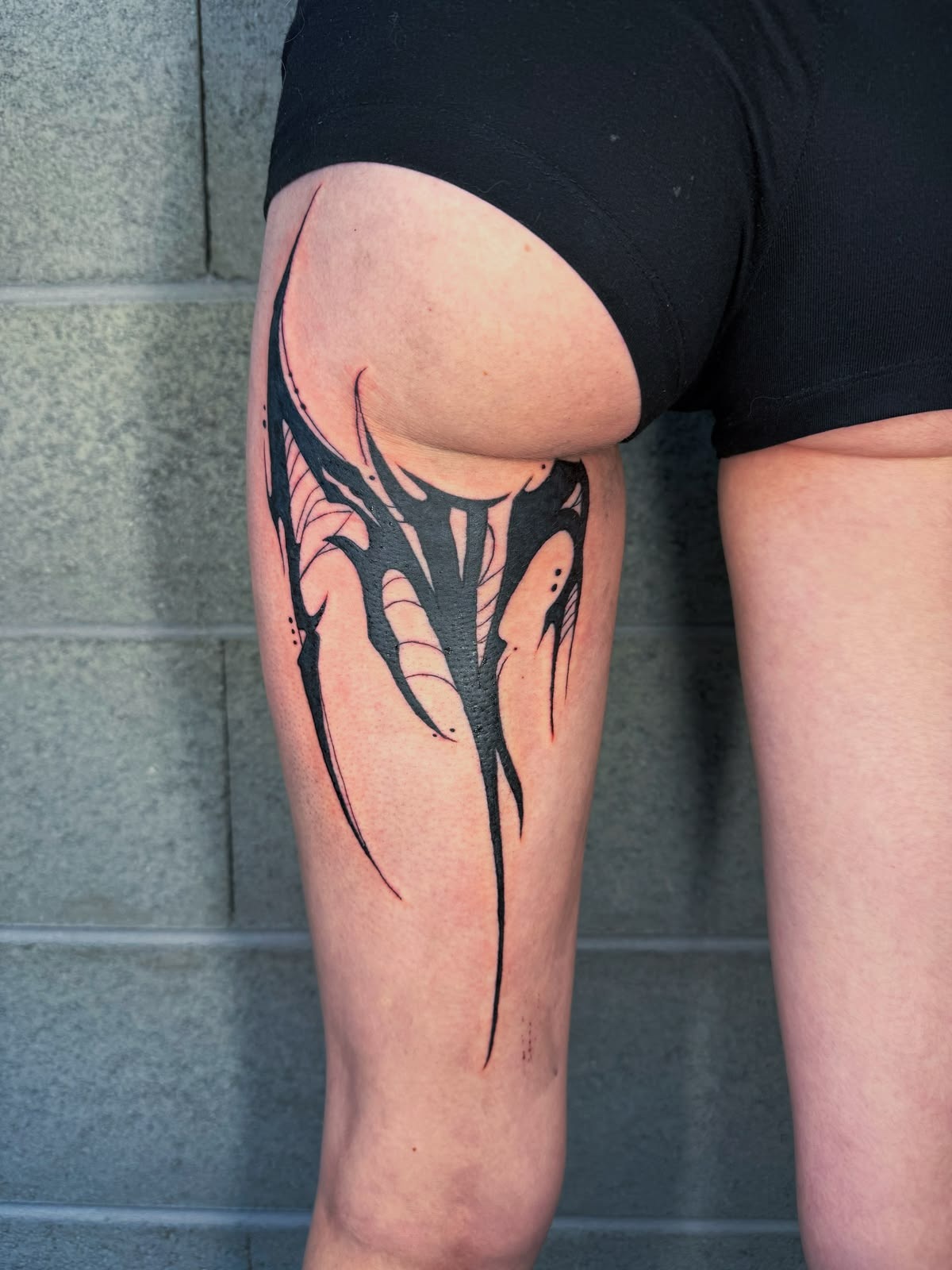 Tiny Color Fruit Butt Tattoo Tattoo Design