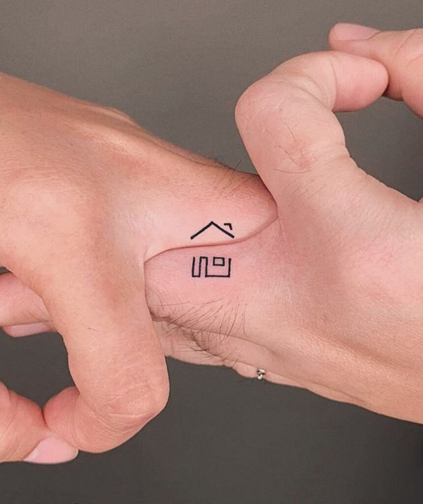 Matching Minimalist Home Tattoos Tattoo Design