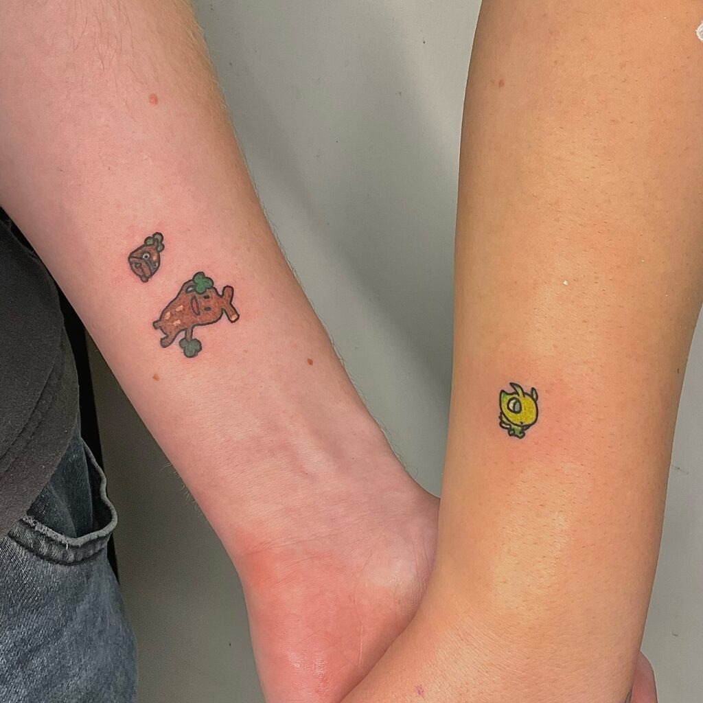 Pokémon Couple Tattoos Tattoo Design