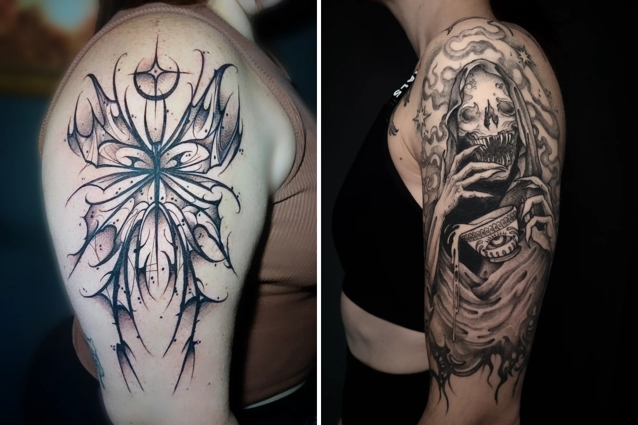 16+ Small Dark Feminine Tattoo Ideas That Stand Out with Effortless Elegance