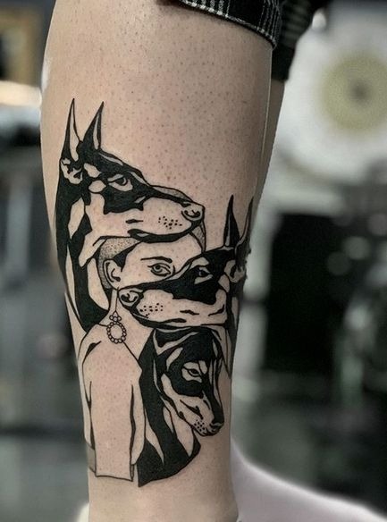 Graphic Pack with Muse Tattoo Design