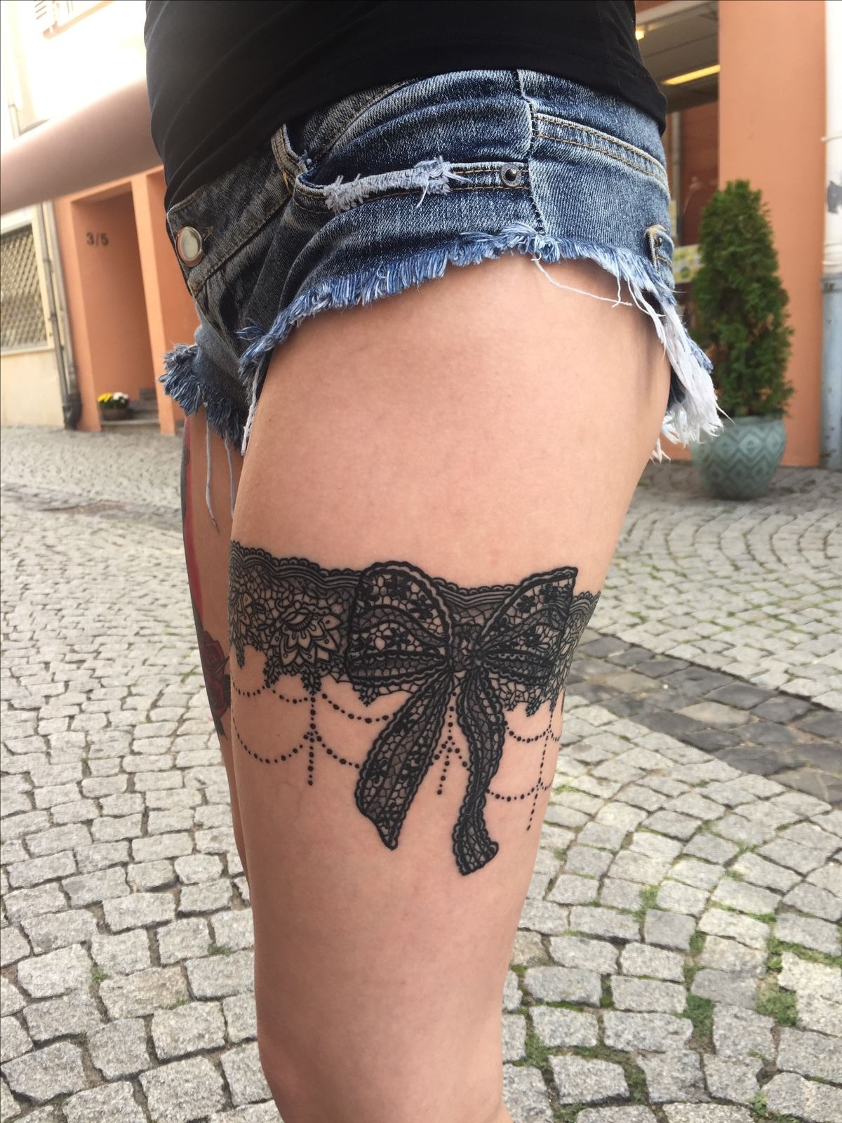 Corset Lace Forearm Tattoo Tattoo Design