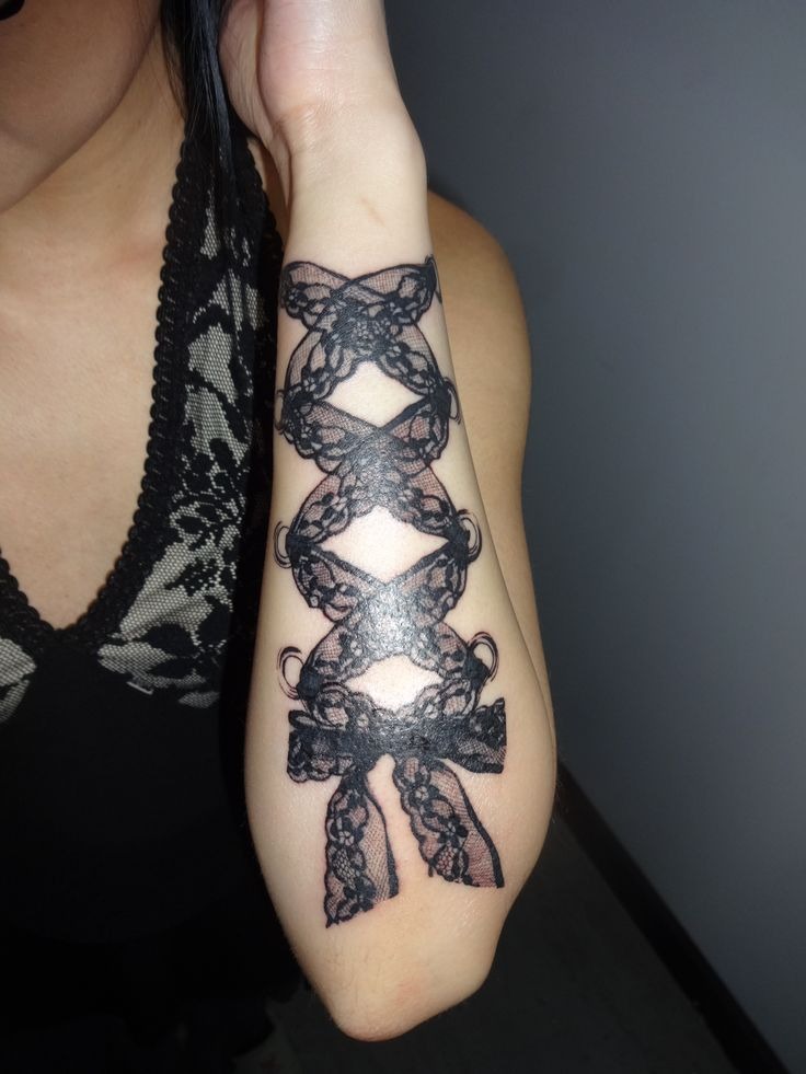 Floral Lace Women Sleeve Tattoo Tattoo Design