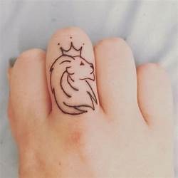 Regal and Detailed: Lion Shoulder Tattoo Tattoo Design