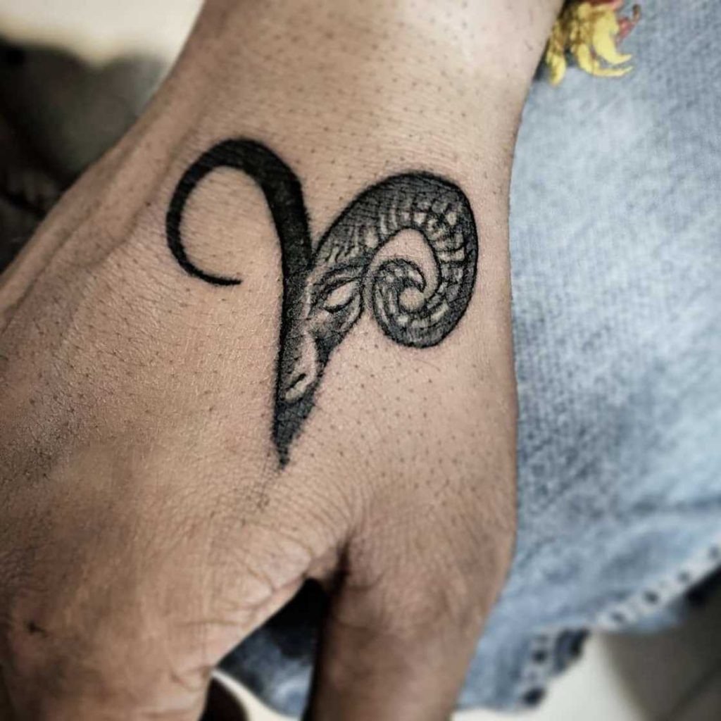 Aries-Inspired Tattoo Design Tattoo Design