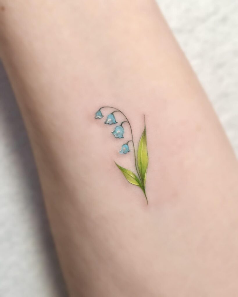 Lily of the Valley Tattoo Tattoo Design