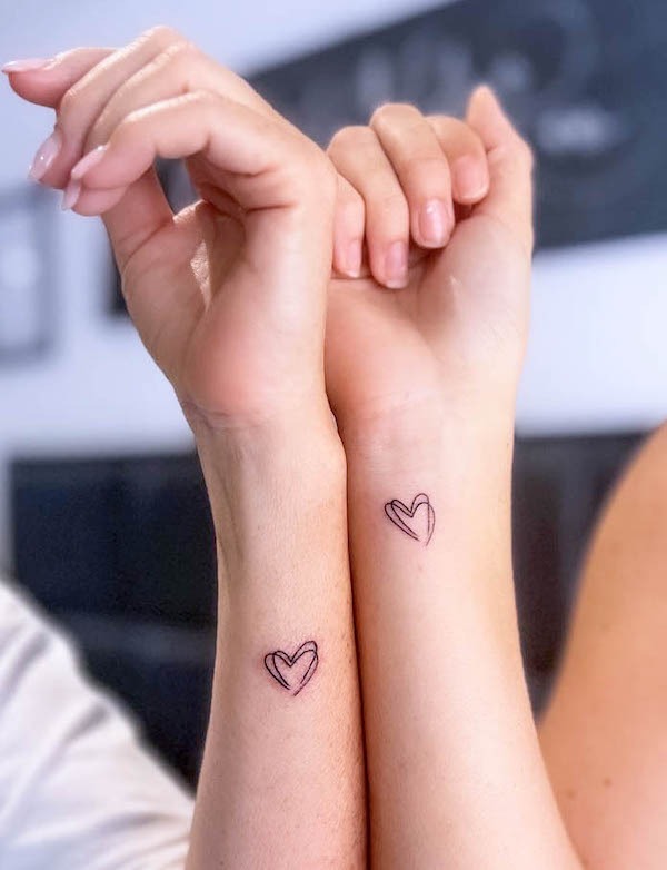 Love Locks Tattoo Design