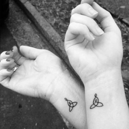 Subtle and Sweet Infinity Symbols Tattoo Design