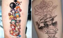 30+ Small One Piece Tattoo Ideas & Inspiration