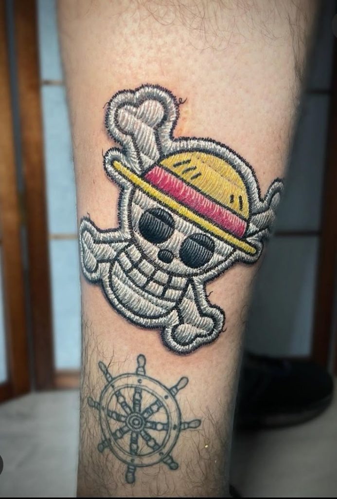 Luffy Wanted Poster Tattoo Tattoo Design