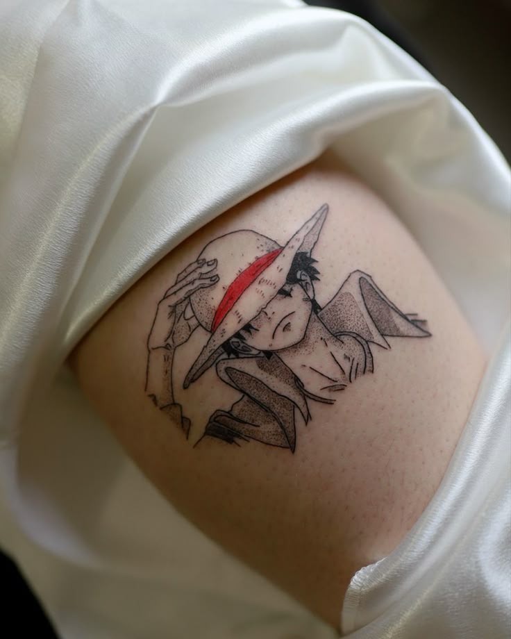 Sakura Tribute to the Crew Tattoo Design