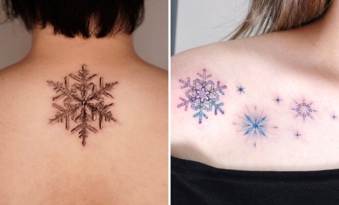 48+ Snowflake Tattoo Ideas & Inspiration