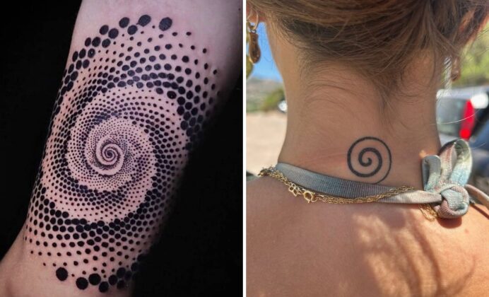 31+ Spiral Tattoo Ideas & Inspiration