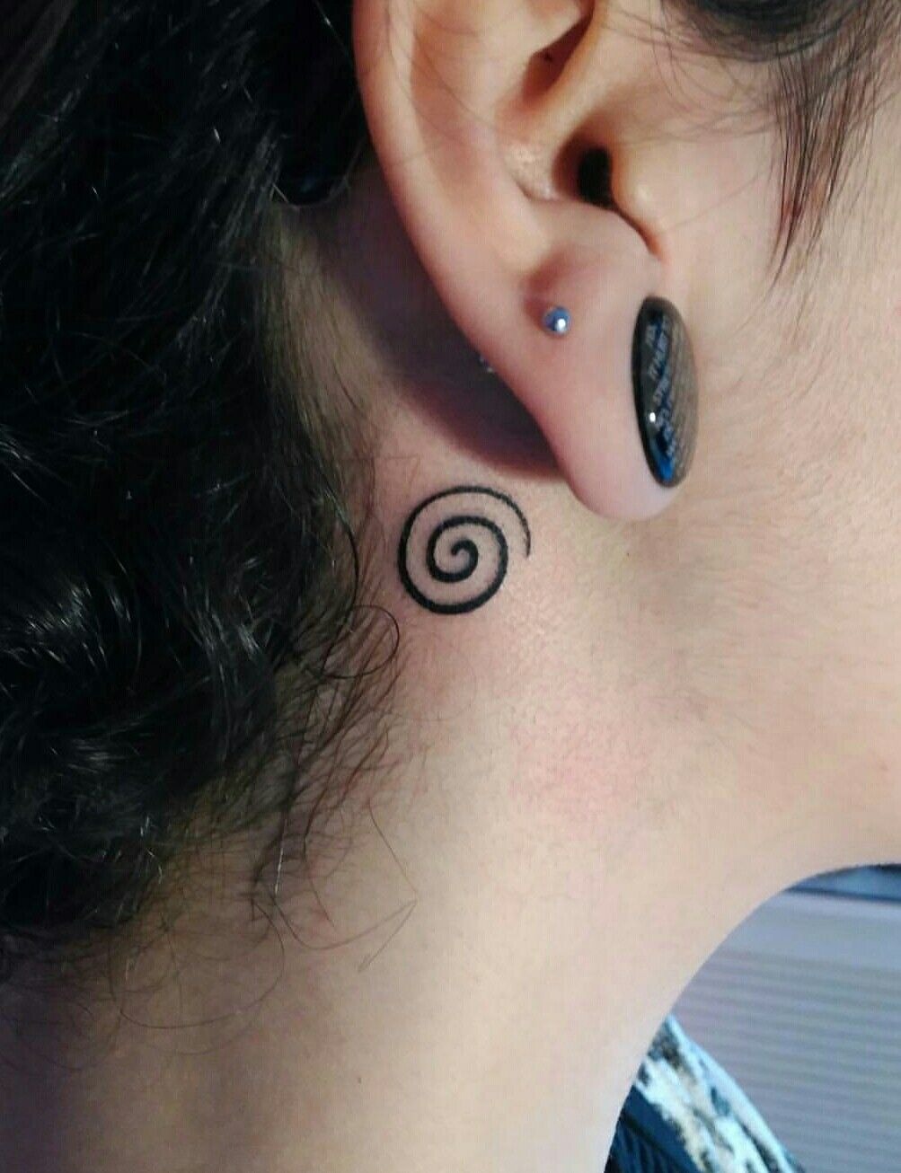 Soft Dotwork Spiral Fade Tattoo Tattoo Design