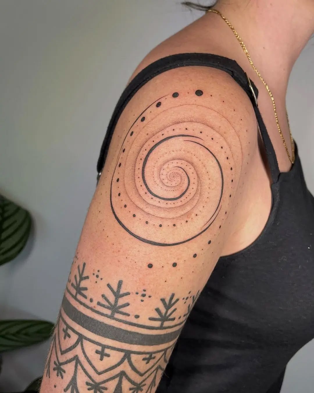 Spiral Sun Ankle Tattoo Tattoo Design