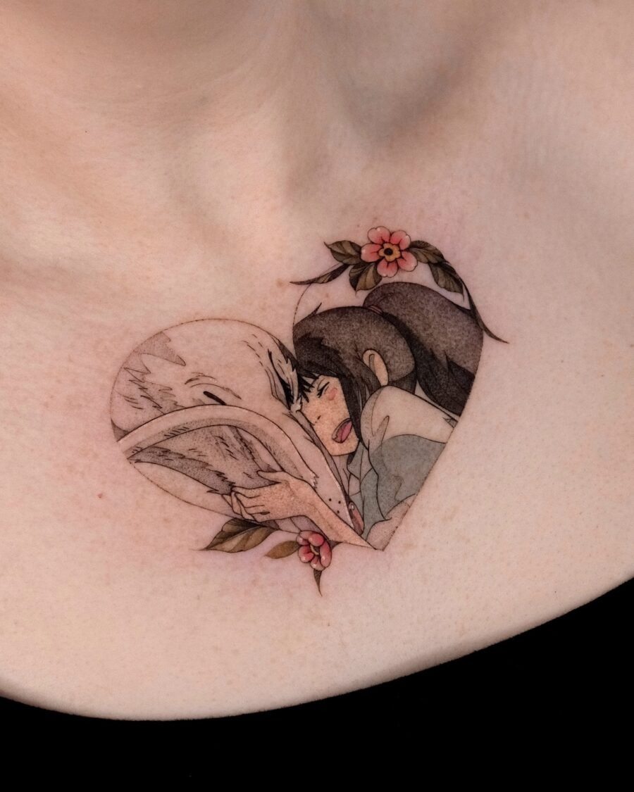 Heartwarming Spirited Away Tattoo Design Tattoo Design