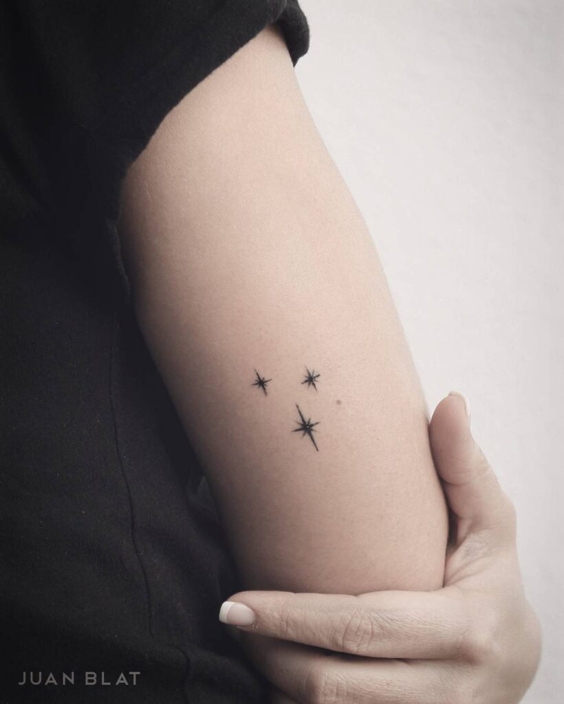 Minimalist Star Cluster Tattoo Tattoo Design
