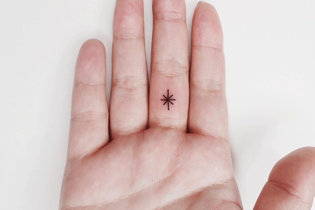 Starlight Finger Tattoo Tattoo Design