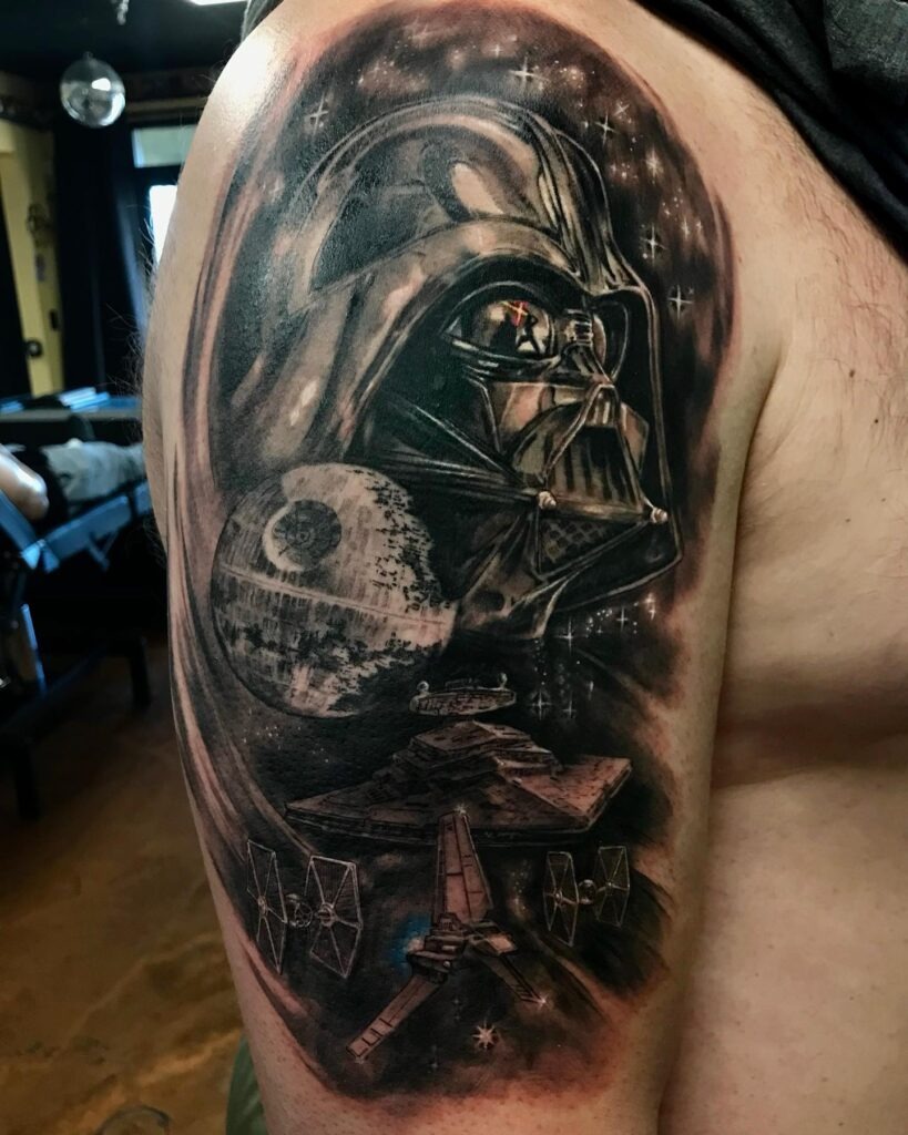 Darth Vader Galactic Empire Tattoo Tattoo Design